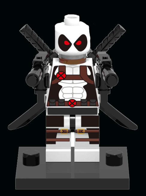 Chaiselong Opdatering reaktion LEGO WHITE DEADPOOL