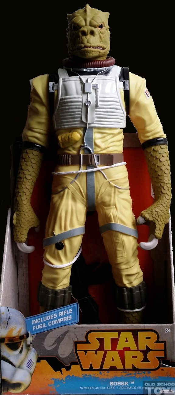 Star Wars Big-figs personnage Bossk avec arme 45 cm/18 pouces 
